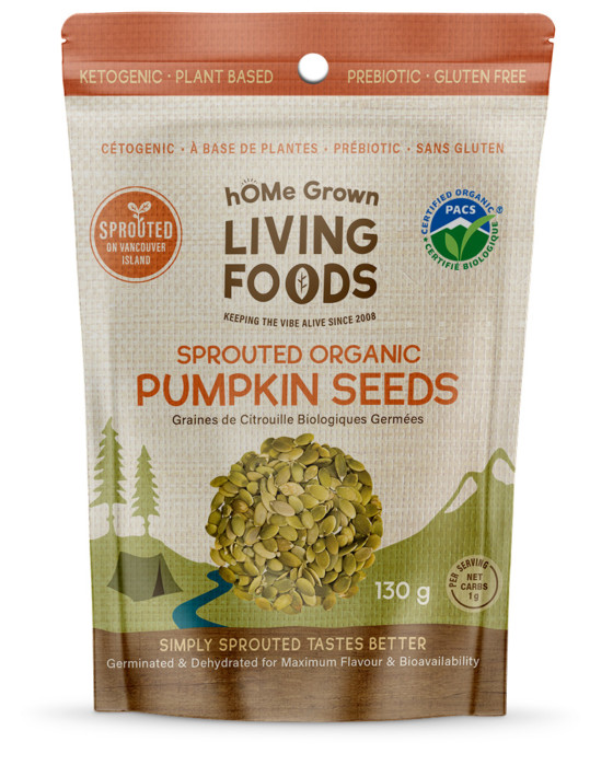 Sprouted Pumpkin Seeds hOMe Grown Living Foods