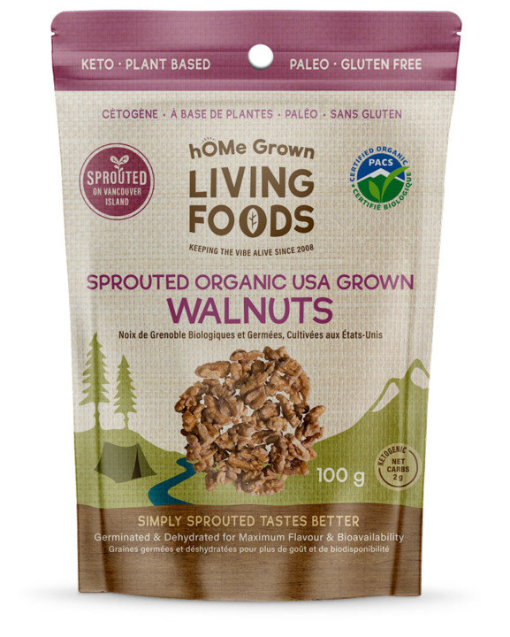 Sprouted Walnuts hOMe Grown Living Foods