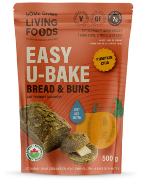 U Bake Keto Pumpkin Chia Bread