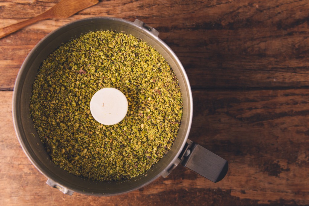 blended pistachios