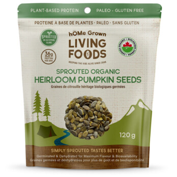 Sprouted Heirloom Pumpkin Seeds