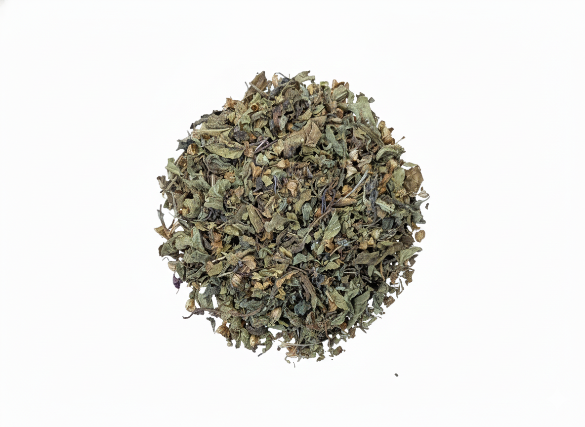 Tulsi holy basil leaves ingredient used in Tranquil Tulsi herbal tea